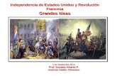 Independencia de Estados Unidos y Revolución Francesa Grandes Ideas 2 de Septiembre 2014 Prof. Gonzalo Alvarez P. Instituto Abdón Cifuentes.