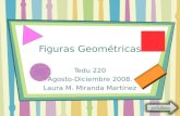 Figuras Geométricas Tedu 220 Agosto-Diciembre 2008. Laura M. Miranda Martínez.