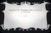 PROYECTO FORMACION CIVICA Y ETICA. SENTIDO DE PERTENENCIA A LA NACION.