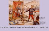 LA RESTAURACIÓN BORBÓNICA (1ª PARTE) El general Martínez Campos pintando a Alfonso XII. (Revista La Flaca)