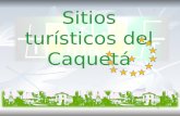 El turismo en el Caquetá es basado principalmente en el medio ambiente, establecidos así para la fomentación de una cultura ecología que permita perdurar.