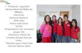 Proyecto: Juguetón Universidad del Valle de México -Alumnos: Vanessa Nohemí Aldo silva María José Soria Yamile -Preparatoria 1er semestre grupo 12s -Directora: