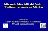 Mirando Más Allá del Velo: Radioastronomía en México Stanley Kurtz Centro de Radioastronomía y Astrofísica UNAM, Campus Morelia.