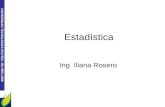 UNIVERSIDAD TECNOLÓGICA ECOTEC. ISO 9001:2008 Estadística Ing. Iliana Rosero.