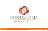 RENDICIÓN DE CUENTASGestión 2008 - 2010 Contraloría de Bogotá.