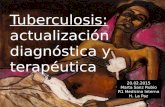 Tuberculosis: actualización diagnóstica y terapéutica 20.02.2015 Marta Sanz Rubio R1 Medicina Interna H. La Paz.