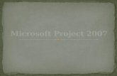 Microsoft Project es un programa o software para la gestión de proyectos. Esta aplicación permite organizar la información acerca de la asignación de.