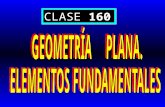 CLASE 160. F Foco lente Identifica los elementos geométricos fundamentales que se han utilizado en el esquema para representar el fenómeno físico. Eje.