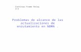 Problemas de alcance de las actualizaciones de enrutamiento en NBMA. Continua Frame Relay 3/3.