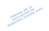 INTRODUCCIÓN Para comenzar les hablaremos de lo que significa Windows server 2003, el cual es un sistema operativo de la familia Windows de la marca Microsoft.