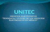 NEGOCIOS ELECTRÓNICOS “TENDENCIA Y FUTURO DE LOS NEGOCIOS ELECTRÓNICOS EN MÉXICO”