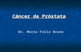 Cáncer de Próstata Dr. Mario Felix Bruno. Población en riesgo Hombres mayores de 50 años Hombres mayores de 50 años.