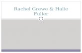 Rachel Grewe & Halie Fuller. Vas a hacer una reservacion.