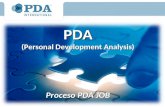 PDA (Personal Development Analysis) Proceso PDA JOB.