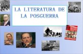 La dictadura franquista tuvo tres períodos diferenciados que tienen su reflejo en la literatura. 2 Años 40. AISLAMIENTO Años 50. RUPTURA DEL BLOQUE0 Años.
