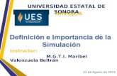 22 de Agosto de 2014 NAVOJOA UNIVERSIDAD ESTATAL DE SONORA Instructor: M.G.T.I. Maribel Valenzuela Beltrán.