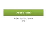 Adobe Flash Rafael Bedolla Estrada 3º B. Ventana de trabajo 1 2 3 4 5 6 7 8 9 10.