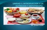 Dr. Josué León. PREGUNTAS. Que es un alimento? Que es alimentación? Que es nutrición? Que es dieta? Que es dietética? Que es dietoterapia? Y Cuales son.