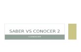 CONOCER SABER VS CONOCER 2. ¿CUÁNTOS ESTADOS CONOCES?
