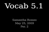 Vocab 5.1 Samantha Romeo May 25, 2009 Per. 2. El cepillo.