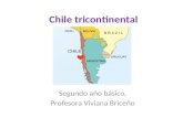 Chile tricontinental Segundo año básico, Profesora Viviana Briceño.
