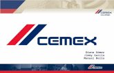 Diana Gómez Jimmy García Manuel Bello. CEMEX Inició operaciones en Colombia en 1996 luego de la adquisición de importantes compañías productoras de cemento.