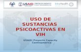 USO DE SUSTANCIAS PSICOACTIVAS EN VIH USAID| Proyecto Capacity Centroamérica.