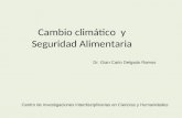 Cambio climático y Seguridad Alimentaria Dr. Gian Carlo Delgado Ramos Centro de Investigaciones Interdisciplinarias en Ciencias y Humanidades.