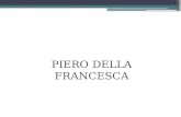 PIERO DELLA FRANCESCA. Nombre del autor: Piero della Francesca. Título de la obra: El bautismo de Cristo. Época / Año de realizacion: Renacimiento temprano.