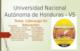 Universidad Nacional Autónoma de Honduras - VS Discentes: Alba Merary Álvarez 20112000602 Bayron Naun Hernández 20112005779 Elena María Perez 20122003639.