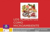 LOS ALIMENTOS COMO MICROAMBIENTE Universidad Autónoma de Chihuahua Facultad de Ciencias Químicas Microbiología de alimentos I.Q. Ever Hernández Olivas.