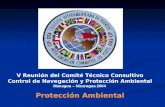 V Reunión del Comité Técnico Consultivo Control de Navegación y Protección Ambiental Managua – Nicaragua 2004 Protección Ambiental.