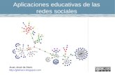 Aplicaciones educativas de las redes sociales Juan José de Haro .