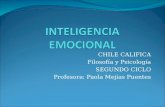 CHILE CALIFICA Filosofía y Psicología SEGUNDO CICLO Profesora: Paola Mejías Puentes.