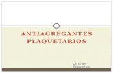 ANTIAGREGANTES PLAQUETARIOS Dr. Jorge Estigarribia.
