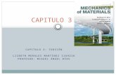 CAPITULO 3: TORSIÓN LIZBETH MORALES MARTÍNEZ 1169216 PROFESOR: MIGUEL ÁNGEL RÍOS CAPITULO 3.