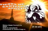 Música: Adagio Concierto de Oboes Texto. D. Amundarain Presentación: B. Areskurrinaga HC 25 de julio.