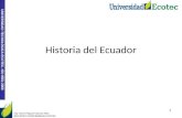 UNIVERSIDAD TECNOLÓGICA ECOTEC. ISO 9001:2008 Historia del Ecuador Ing. Aison Piguave García MSc. DOCENTE UNIVERSIDAD ECOTEC 1.