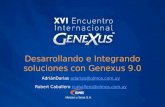 Desarrollando e Integrando soluciones con Genexus 9.0 AdriánDarias adarias@olmos.com.uyadarias@olmos.com.uy Robert Caballero rcaballero@olmos.com.uyrcaballero@olmos.com.uy.
