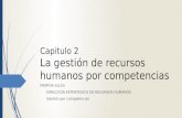 MARTHA ALLES DIRECCION ESTRATEGICA DE RECURSOS HUMANOS Gestión por competencias Capitulo 2 La gestión de recursos humanos por competencias.