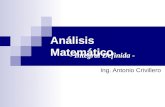 Análisis Matemático Ing. Antonio Crivillero - Integral Definida -