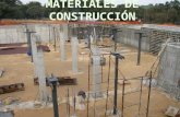 Los materiales utilizados actualmente en construcción y ornamentación se pueden clasificar en dos grandes grupos, naturales y artificiales, estos últimos.
