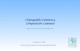 Criptografía Cuántica y Computación Cuántica J. IGNACIO CIRAC MAX-PLANCK INSTITUT FÜR QUANTENOPTIK BARCELONA, 8 de NOVIEMBRE 2003.