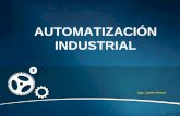 AUTOMATIZACIÓN INDUSTRIAL Ing. Lenin Pruna. LA AUTOMATIZACION DE PROCESOS La Automatización Industrial se ha convertido en un medio fundamental para mejorar.
