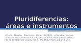 Pluridiferencias: áreas e instrumentos Checa Benito, Francisco Javier (2000), «Pluridiferencias: áreas e instrumentos». En Aspectos evolutivos y educativos.