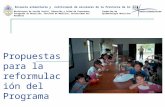 Propuestas para la reformulación del Programa Encuesta alimentaria y nutricional de escolares de la Provincia de Corrientes Ministerios de Acción Social,