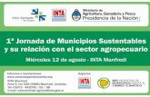 Objetivos: Convocar a funcionarios municipales y a representantes del sector agropecuario, para fortalecer la sustentabilidad de los territorios. Comprender.