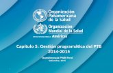 0 Capítulo 5: Gestión programática del PTB 2014-2015 Transferencia PWR Perú Setiembre, 2015.