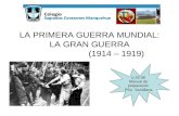 LA PRIMERA GUERRA MUNDIAL: LA GRAN GUERRA (1914 – 1919) p.33-38 Manual de preparación PSU Santillana.