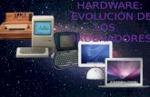 HARDWARE: EVOLUCIÓN DE LOS ORDENADORES. 1º GENERACIÓN (1938- 1958) La primera generación de computadoras abarca desde el año 1938 hasta el año 1958, época.